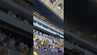saque de honor magico gonzalez c&aacute;diz vs Barcelona