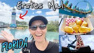 🇺🇸 Leben in Florida – Das erste Mal in Seaworld Orlando, lohnt sich das?  - USA Auswanderer Vlog