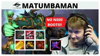 SECRET.MATUMBAMAN WRAITH KING WITH 14KILLS - DOTA 2 7.28 GAMEPLAY
