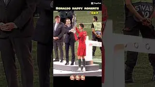 Ronaldo Happy Moments That Shocked the World! ⚽🔥 #CR7 #Shorts #trending  #officialfootball11