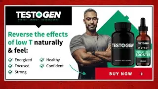 TestoGen NEW Formula [2021] 💪💪 🏋️| Testosterone Booster Supplements |