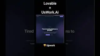 UsWork.ai + Lovable vs Upwork