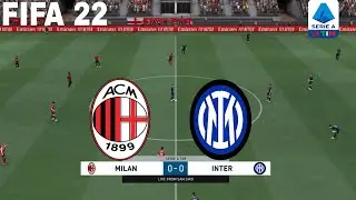 FIFA 22 | AC Milan vs Inter Milan | Serie A TIM 2021/2022