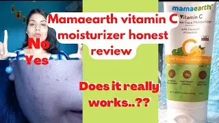 Mamaearth vitamin C oil free moisturizer honest review with prove 😡 | This is not a sponsored video