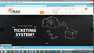Instalación de OsTicket en Windows Server 2012 R2