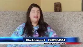 ELLYMAY EN EL NOTICIERO TC SUE&Ntilde;A CON RECUPERAR SU VISION