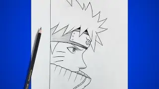 How To Draw Naruto Uzumaki Easy Step By Step | How to draw anime For Beginners | Naruto  drawing