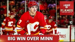 The Calgary Flames Stay Alive in BIG WIN Over Minnesota Wild