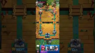 Mega Knight Stomp! Instant Tower Smash ⚡🔥#clashroyale #royalearena #clash #gaming #supercell #games