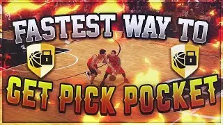 NBA 2K18 Tips: HOW TO GET PICK POCKET BADGE FAST!