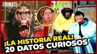 🚨😱PRIMATE: La Aterradora HISTORIA REAL de la Pel&iacute;cula | 20 Datos Curiosos