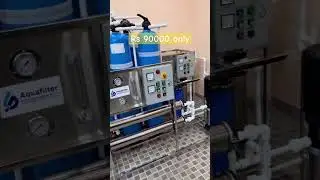 500 Lph Fro Ro Plant #reels