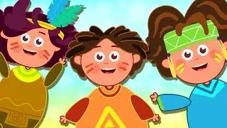 Ten Little Indians + More Kids Songs and Rhymes | Nursery Rhyme Street