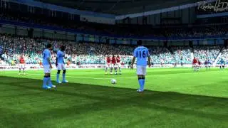 FIFA 13 - Wicked Curve Freekick Tutorial (RandomFifaVideos)
