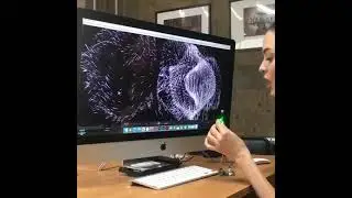 &ldquo;Interactive particles, Arduino noise sensor + TD 📟 Video Credit&copy; @nastyaselektor   ➖➖➖➖➖➖➖➖➖➖➖➖