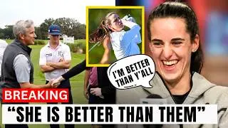 BREAKING: Caitlin Clark Takes Over The MASTERS & Outscores Golf Legends Without a Club!