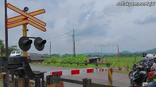 Palang Pintu Kereta Api | Railroad Crossing In Indonesia | Januari2026 | Ka Sawunggalih