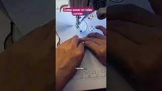como coser en telas curvas #costura #costuracontabita #sewing #coser