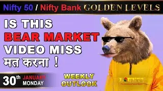Nifty Bank nifty analysis for tomorrow 30 January Trade setup Stock Market Psychology Levels News