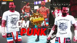 CM PUNK's latest FULL GEAR attire by Joe Mashups