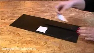 Vouwinstructie magneetdoos