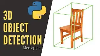 3D object Detection using python | chair | Opencv  | Mediapipe | Telugu | Unq coder
