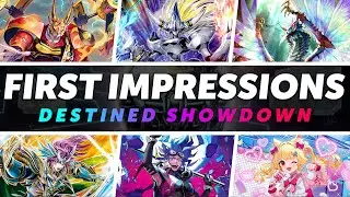 Первые впечатления от Destined Showdown (DZ-BT04)