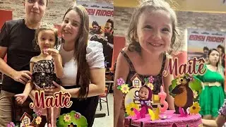 Aniversário de 3 anos da Maitê ❤️