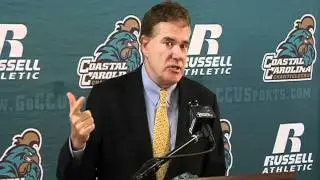 CCU hires former Fortune 500 CEO as head football coach
