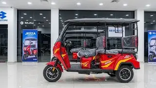 Jezza J1000 E Rickshaw Review | Range, Battery, Price & Features | RideOn