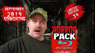 HORROR PACK SEPTEMBER 2019 BLU RAY UNBOXING