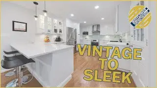 60s to Sleek Kitchen Renovation (Timelapse)