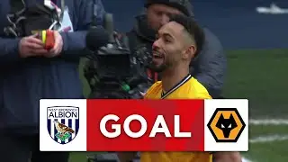 GOAL | Matheus Cunha | West Brom 0-2 Wolves | Fourth Round | Emirates FA Cup 2023-24