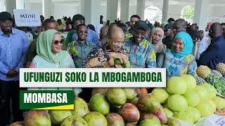 DKT. MWINYI AFUNGUA SOKO LA MBOGA MBOGA MOMBASA