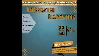 AMS(22 jan)-Integrated Marketing Communication -Mr. Alok Pandey