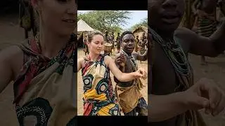 Bushman chaba dancing 🕺 &hearts;️ #remix #international #music #hadzabetribe #fireworks #dankememes #dj