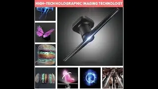 3D HOLOGRAPHIC AIR FAN DISPLAY