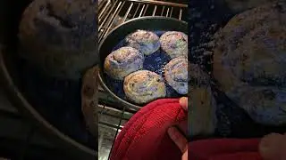 Magnolia Ube Cookies & Cream Ice Cream Cinnamon Rolls
