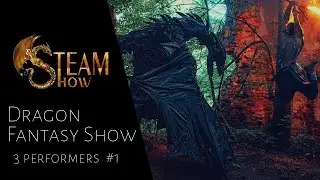 STEAM SHOW. Dragon Fantasy Show. 3 performers