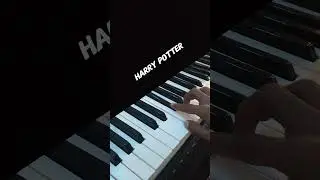 Harry Potter easy tutorial piano #pianomusic #pianocover #shorts harry potter piano tutorial easy