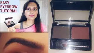 EASY EYEBROW Tutorial for beginners|| हिंदी में || GLOW UP SHIINE UP