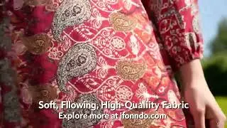 High-Quality Fabric in Motion &ndash; Perfect for Dresses & Suits