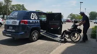 Booking a MUVE vehicle - Transportation for people with disabilities