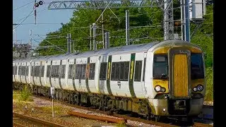 Great Northern 387102 Tones Into Cambridge For London Kings Cross - Friday 13th July 2018