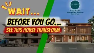 Empty Site to Modern House | Full Exterior Build Timelapse