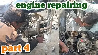 Hero Honda Splendor full engine fitting Splendor bike engine repairing engine detail Splendor bike
