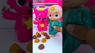 ASMR Toy Unboxing | Cocomelon & Pinkfong Ambulance Doctor Set Toy | Satisfying Sounds #toys #shorts