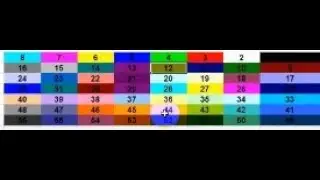 کۆدەکانی ڕەنگ color,colorIndex,RGB