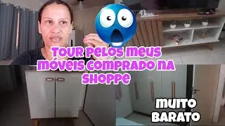 TOUR PELOS MEUS MOVEIS DA SHOPPE ✨ ECONOMIZEI MUITO 😁