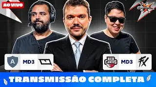 AFUNDA&Ccedil;&Atilde;O x FLUXO | CIRCUIT X SA SEASON 1 | DIA 2 | -  AO VIVO COM GAULES | !socio - Siga @Gaules